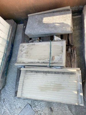 Bordure de piscine margelle grise recto Pietro Grey 31x62.6 cm