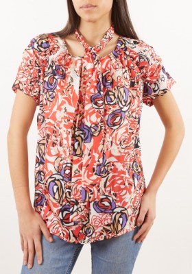 Roberto Cavalli top léopard Marron & Gianfranco Ferre Soie. MOINS 75% DU PRIX DETAILS