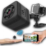 DESTOCAKGE Mini Camera ESPION Sport portable boitier étanche WIFI (application gratuite...)