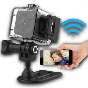 DESTOCAKGE Mini Camera ESPION Sport portable boitier étanche WIFI (application gratuite...)