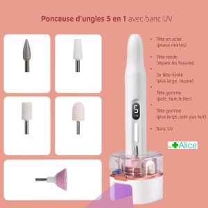 Lot d'appareils beauté. pédicure manucure épilateur et nettoyage visage