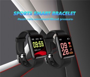 MONTRE CONNECTEE SPORT ETANCHE NOIR