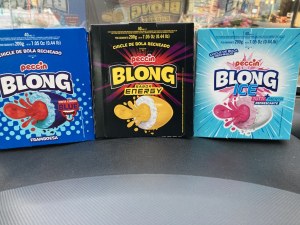 BLONG chewing gum Display 40pcs avec Bonne date 07 2022