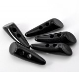 Couture Mercerie - Lot de 2 Boutons Toggle - Bouton Corne en Résine