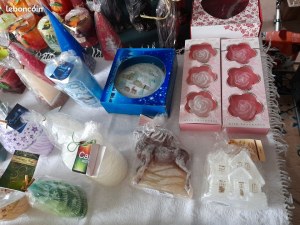 Bougies parfumées et décoratives