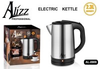 Bouilloire Inox électrique 2000W - 2.3L ALIZZ