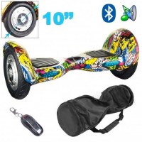 HOVERBOARD 10 ”++ Bluetooth+ sac + batterie LG + AUTO BALANCE