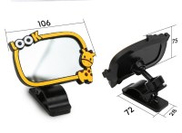Rétroviseur Bébé Voiture 3R : Miroir d'Observation Enfant, Design Cartoon Girafe