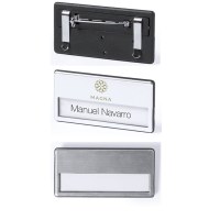 Badge "Upsin" en Aluminium - Objet publicitaire AVEC ou SANS logo - Cadeau client - Gif...