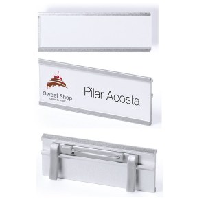 Badge "Venkal" en Aluminium - Objet publicitaire AVEC ou SANS logo - Cadeau client - Gi...