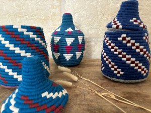 Artisanat du Maroc - Lot de pots berbères