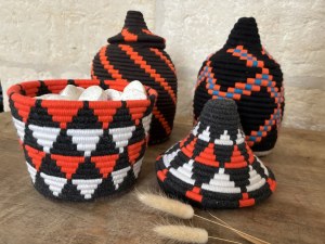 Artisanat du Maroc - Lot de pots berbères