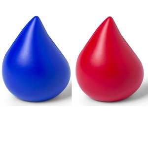 Balle Anti-Stress "Gotin" en Forme de Goutte - Objet publicitaire AVEC ou SANS logo -...