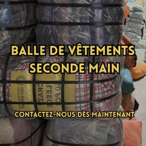 BALLE DE VÊTEMENTS SECONDE MAIN