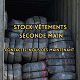 STOCK VÊTEMENTS SECONDE MAIN