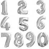 Top vente Ballon en forme de chiffre en aluminium gonflable 40 cm