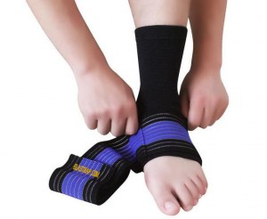 Chevillère Attelle Sangle de maintien et soutien ligamentaire - Entorse Foulure protect...