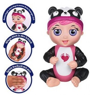 LOT 25 Pièces BANDAI TINY TOES POUPÉE INTERACTIVE 3 ASSORTIS 18X22CM