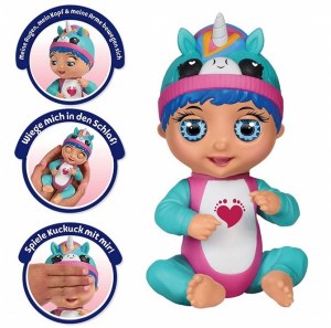 LOT 25 Pièces BANDAI TINY TOES POUPÉE INTERACTIVE 3 ASSORTIS 18X22CM