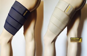 Protège Cuisse Bande Bandage - Manchon de compression - Cuissière cuissard protection...