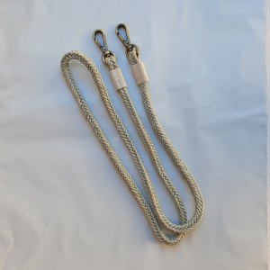 Lot de Bandoulières tressées à mousquetons