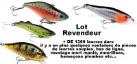 Lot leurres de pêche