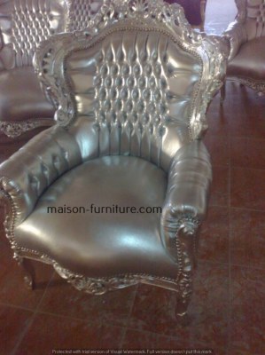 Fauteuil Baroque- reproduction de meubles français antique