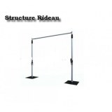 Barre téléscopique pour rideaux deco mariage