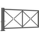 BarriÃ¨re de ville tournante croix de Saint-AndrÃ©