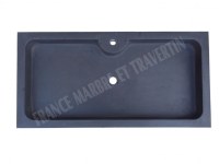 Basalte Noir Evier 100x50 cm