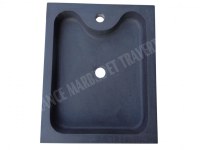 Basalte Noir Evier 50x40 cm