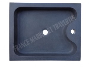 Basalte Noir Evier 50x40 cm