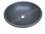 Basalte Noir Vasque Modéle Bol Arrondi