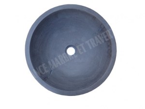 Basalte Noir Vasque Modéle Bol Droit