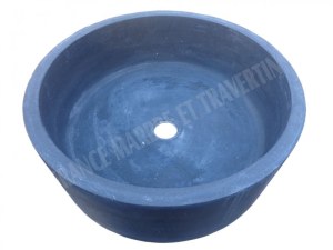 Basalte Noir Vasque Modéle Cylindre