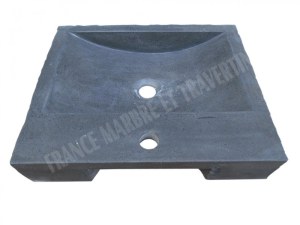 Basalte Noir Evier 48x40 cm Éclate