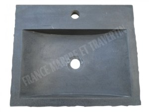 Basalte Noir Evier 48x40 cm Éclate