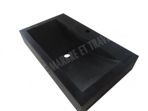 Basalte Noir Evier 50x70 cm