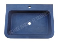 Basalte Noir Evier Cuisine 70x50 cm