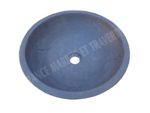 Basalte Noir Vasque Modéle Bol Droit