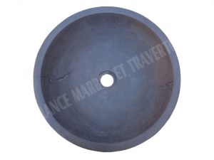 Basalte Noir Vasque Modéle Bol Droit