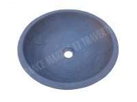 Basalte Noir Vasque Modéle Bol Droit