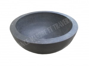Basalte Noir Vasque Modéle Bol Coupé