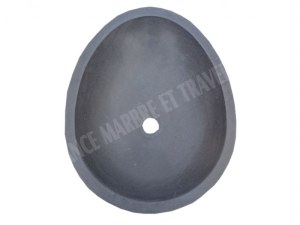 Basalte Noir Vasque Modéle Demi œuf