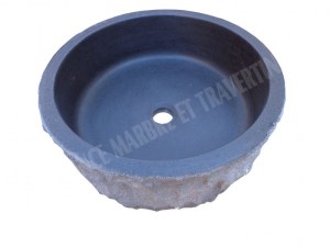 Basalte Noir Vasque Modéle Cylindre Éclaté