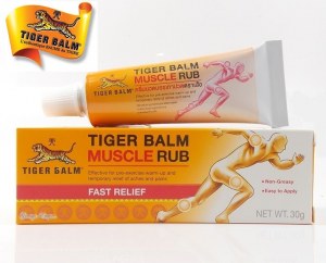 Crème Chauffante Relaxante Muscle Rub, Authentique Baume du Tigre pour Douleurs Muscula...