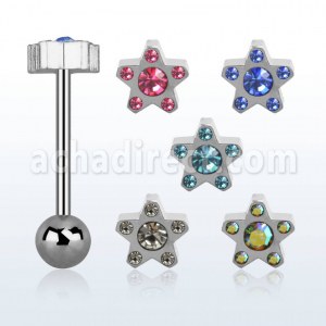 Grossiste Piercing Acier Chirurgical Barre Langue