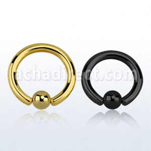 Fournisseur Piercing PVD Acier Chirurgical Anneau Captif