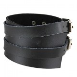 Bracelet fantaisie style punk ( noir )