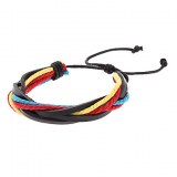 Bracelet colore mixte multi-lanieres